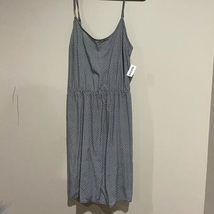 NWT Old Navy White and Black Dress